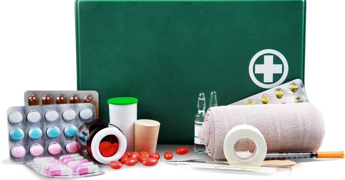 first aid kit items