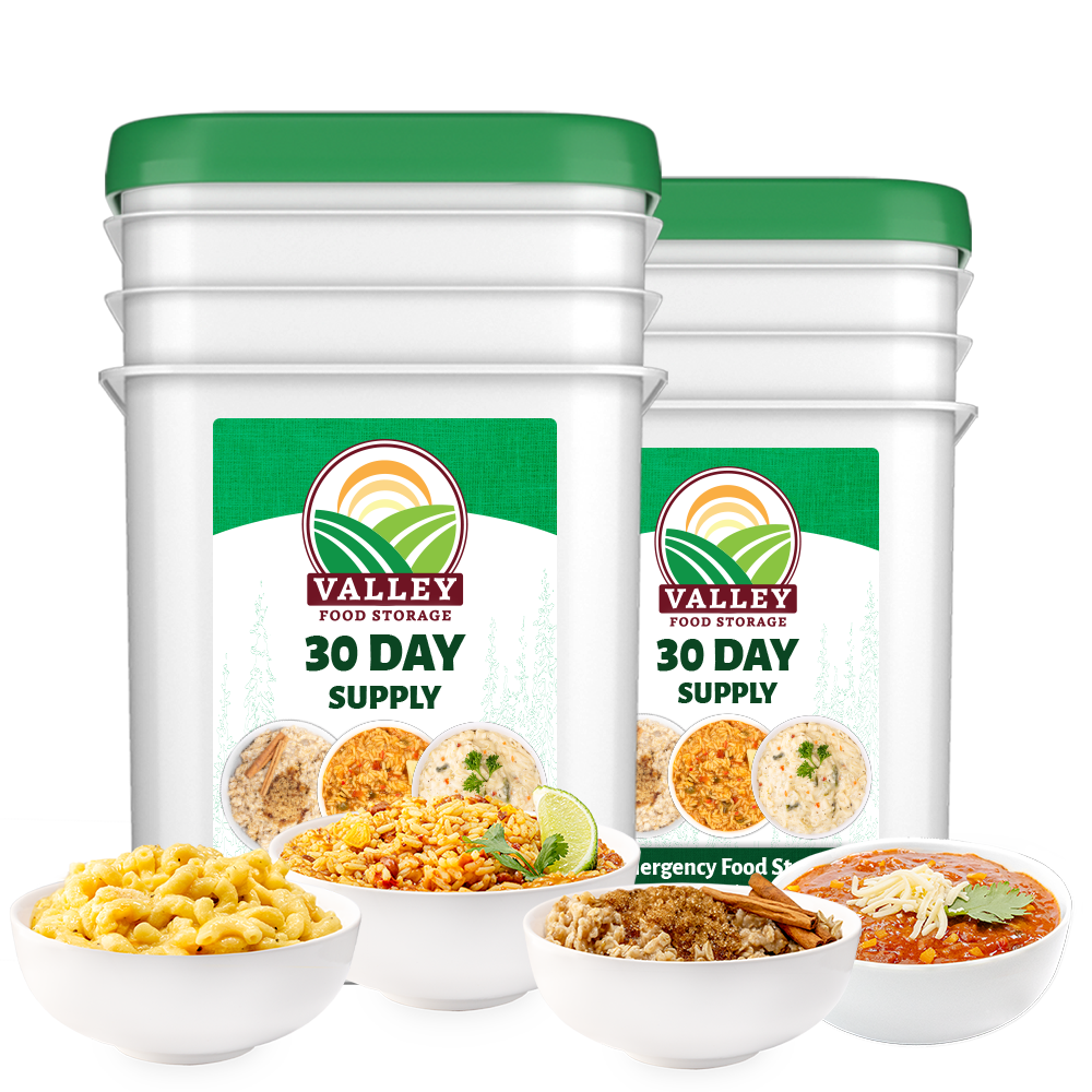 30 Day Emergency Food Kit From Valley Food Storage