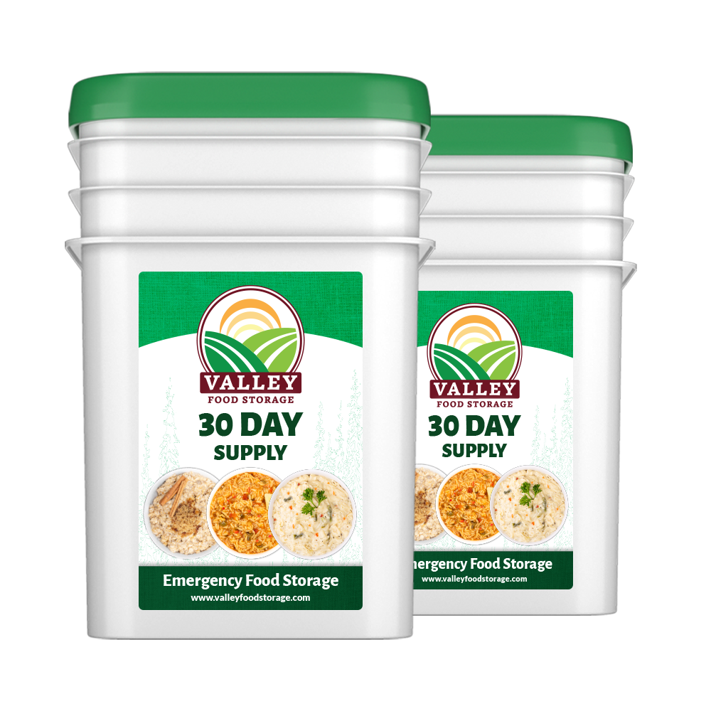 30 Day Emergency Food Kit From Valley Food Storage