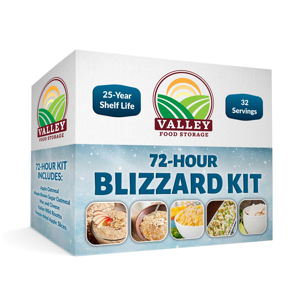 72Hour Blizzard Emergency Kit Valley Food Storage
