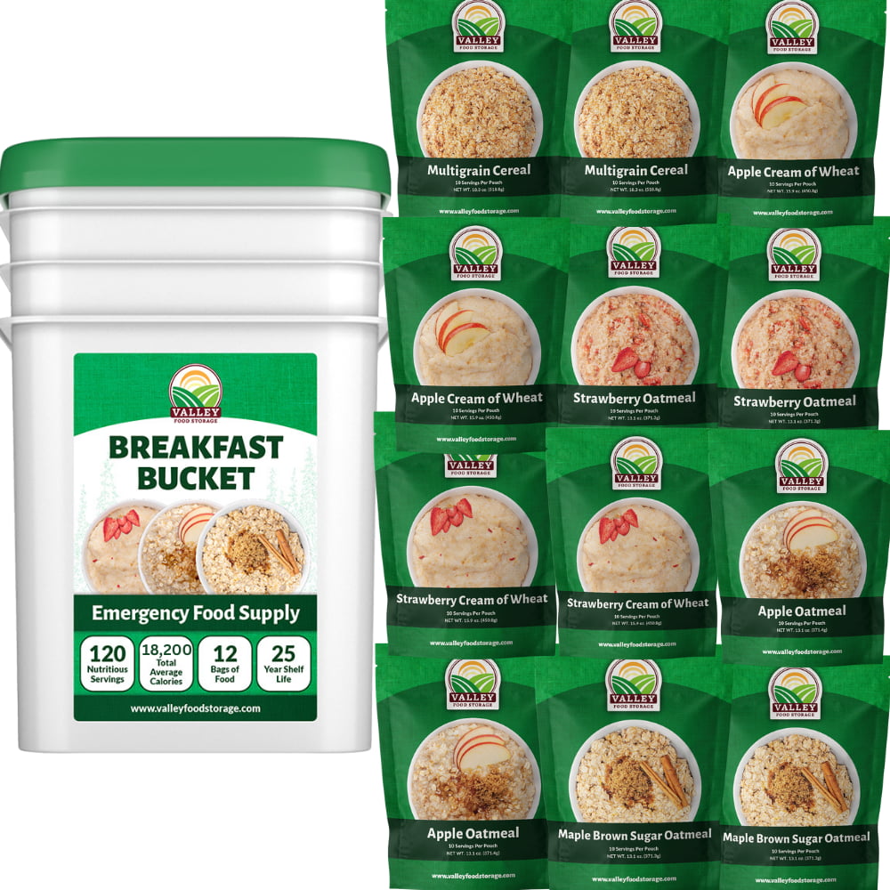 Breakfast Bucket (30% OFF) Breakfast Bucket (30% OFF) From Valley Food Storage