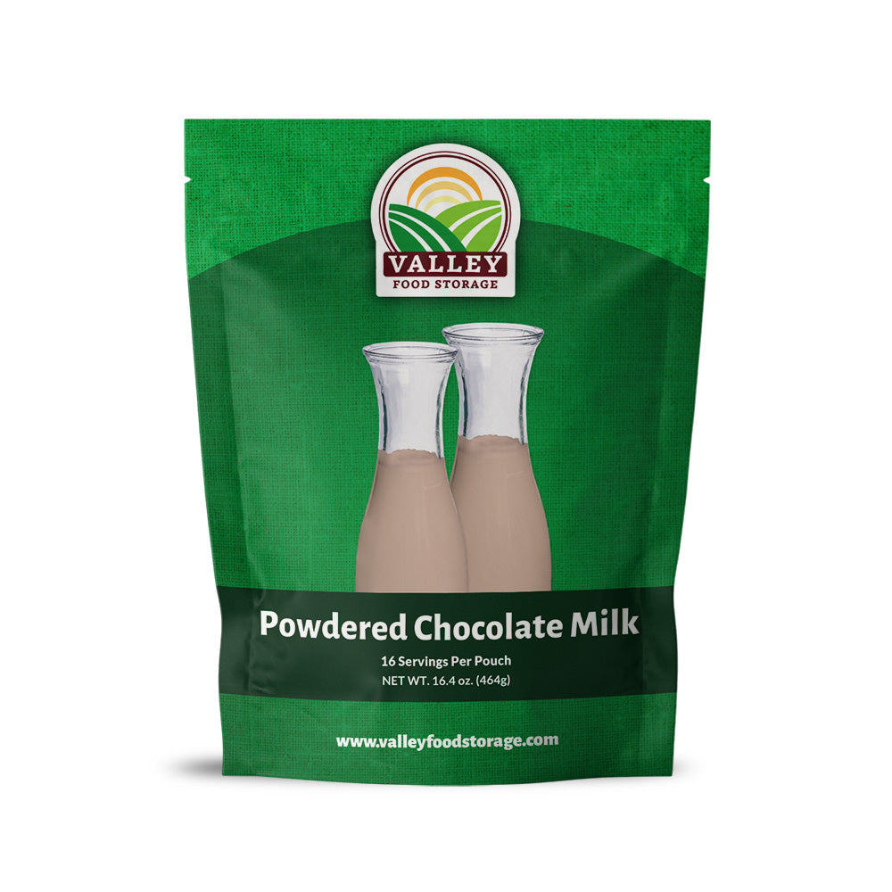 Chocolate Powdered Milk Freeze Dried Milk | Buy Fortified Powdered Milk for Long Term Storage  From Valley Food Storage