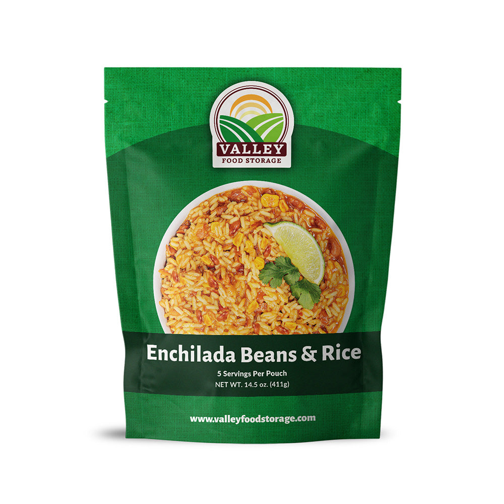 Enchilada Beans and Rice Bulk Rice &amp; Beans | Buy Enchilada Bulk Freeze Dried Beans &amp; Rice From Valley Food Storage