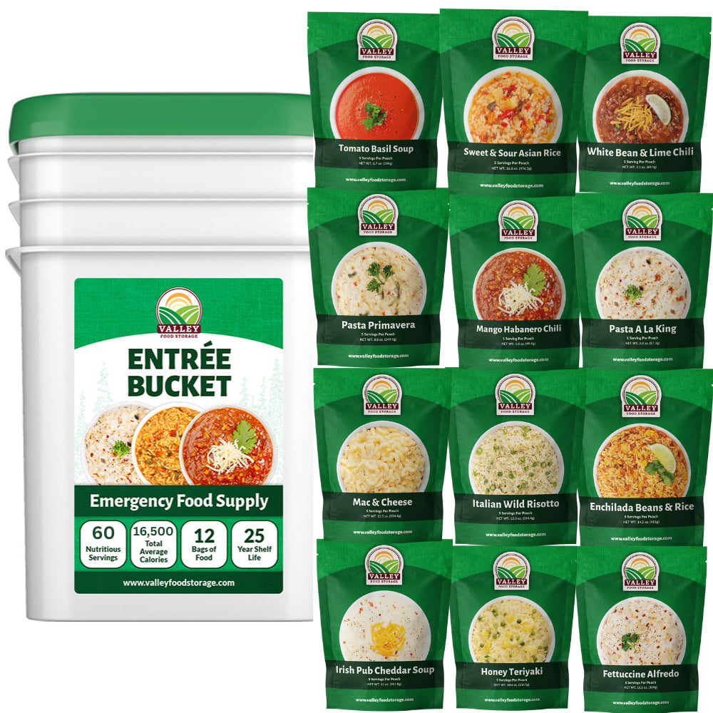 Entrée Bucket Entrée Bucket From Valley Food Storage