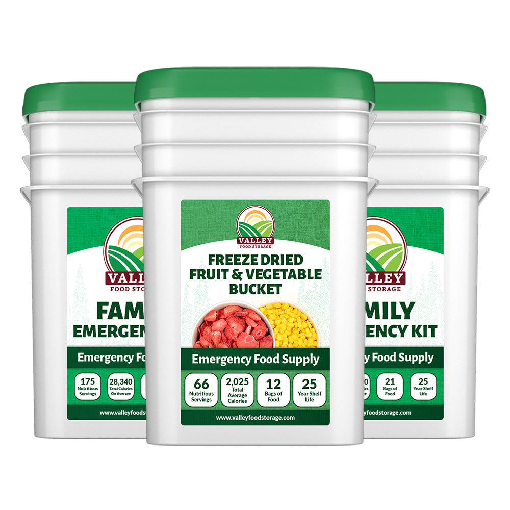 Family Survival Kit Family Survival Kit | Order a Family Emergency Kit Food Bucket Online From Valley Food Storage