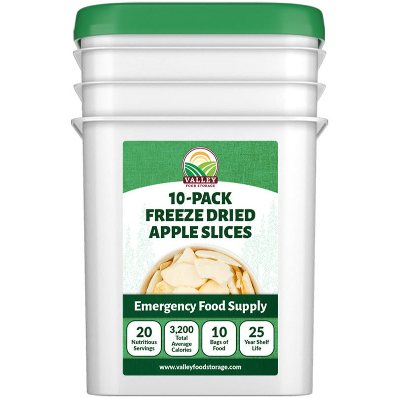 10-Pack Freeze Dried Apple Slices