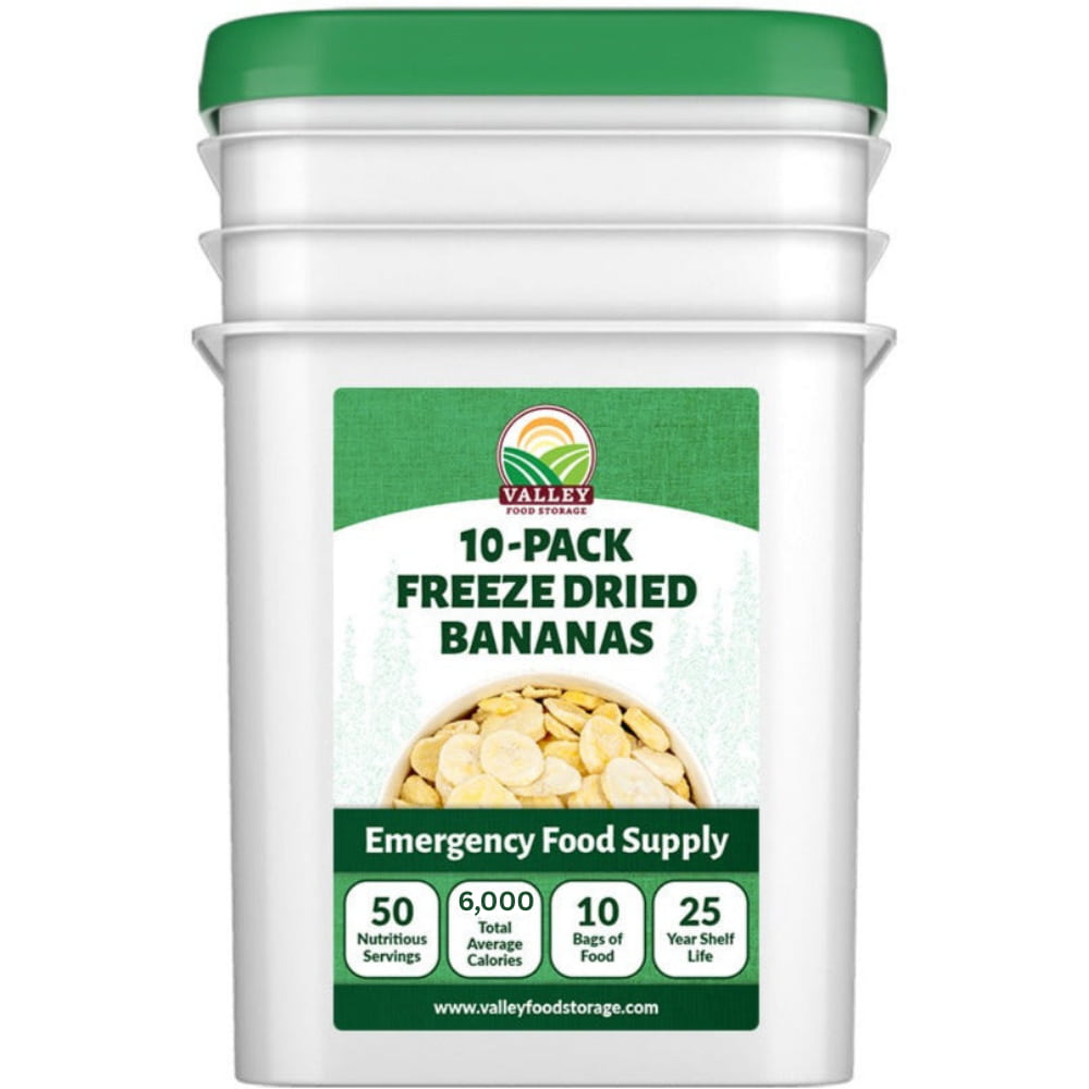 Freeze Dried Bananas Freeze Dried Bananas From Valley Food Storage