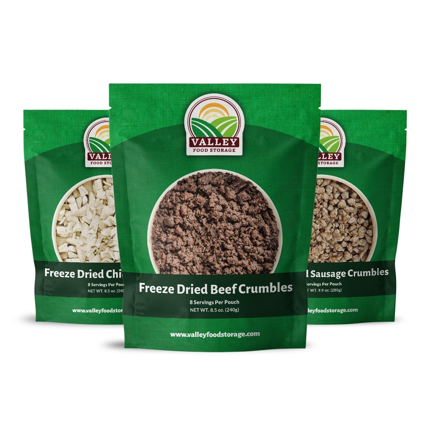 Freeze-Dried Meat 3 Pack 