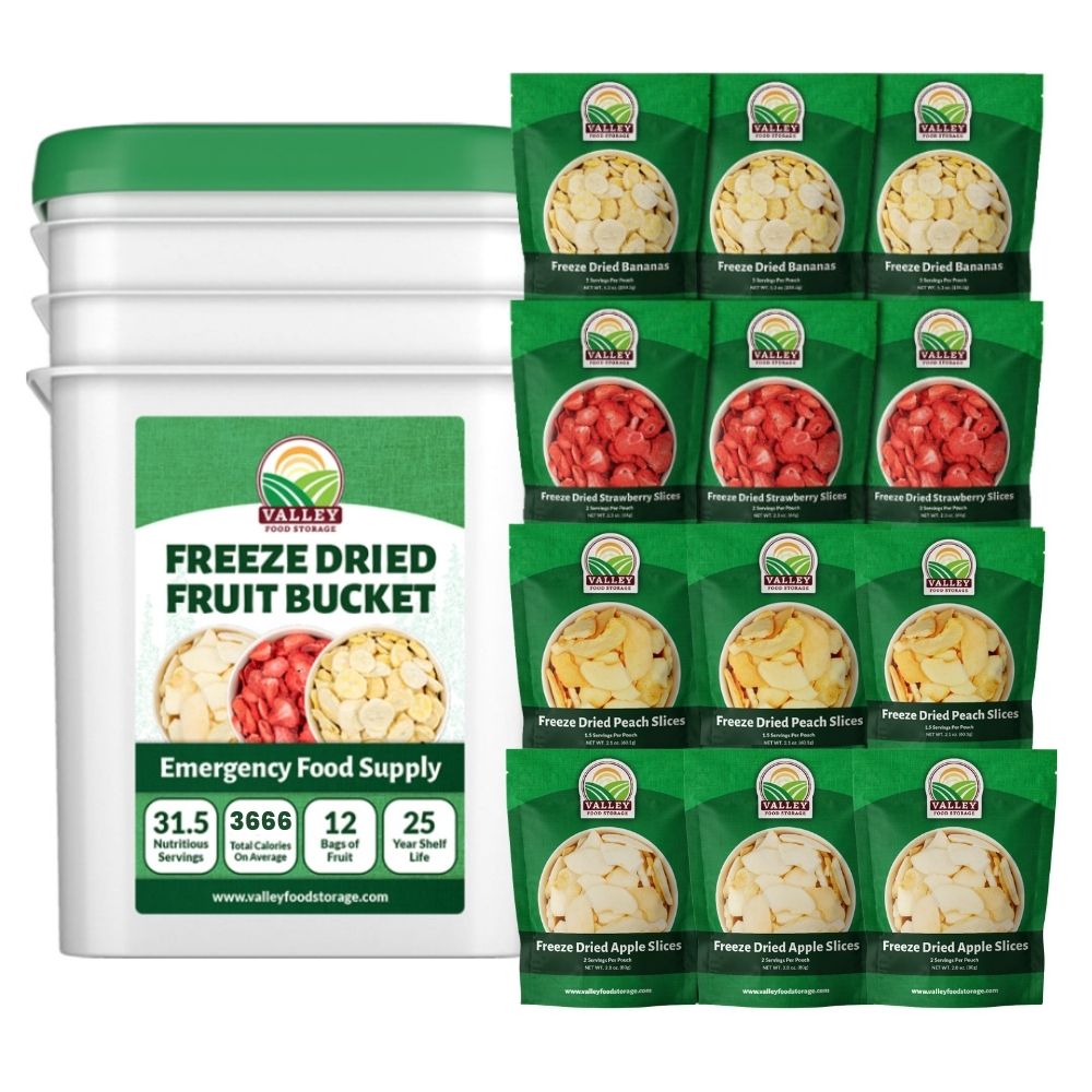 Freeze Dried Fruit Bucket