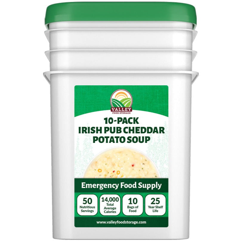 10-Pack Irish Pub Cheddar Potato Soup