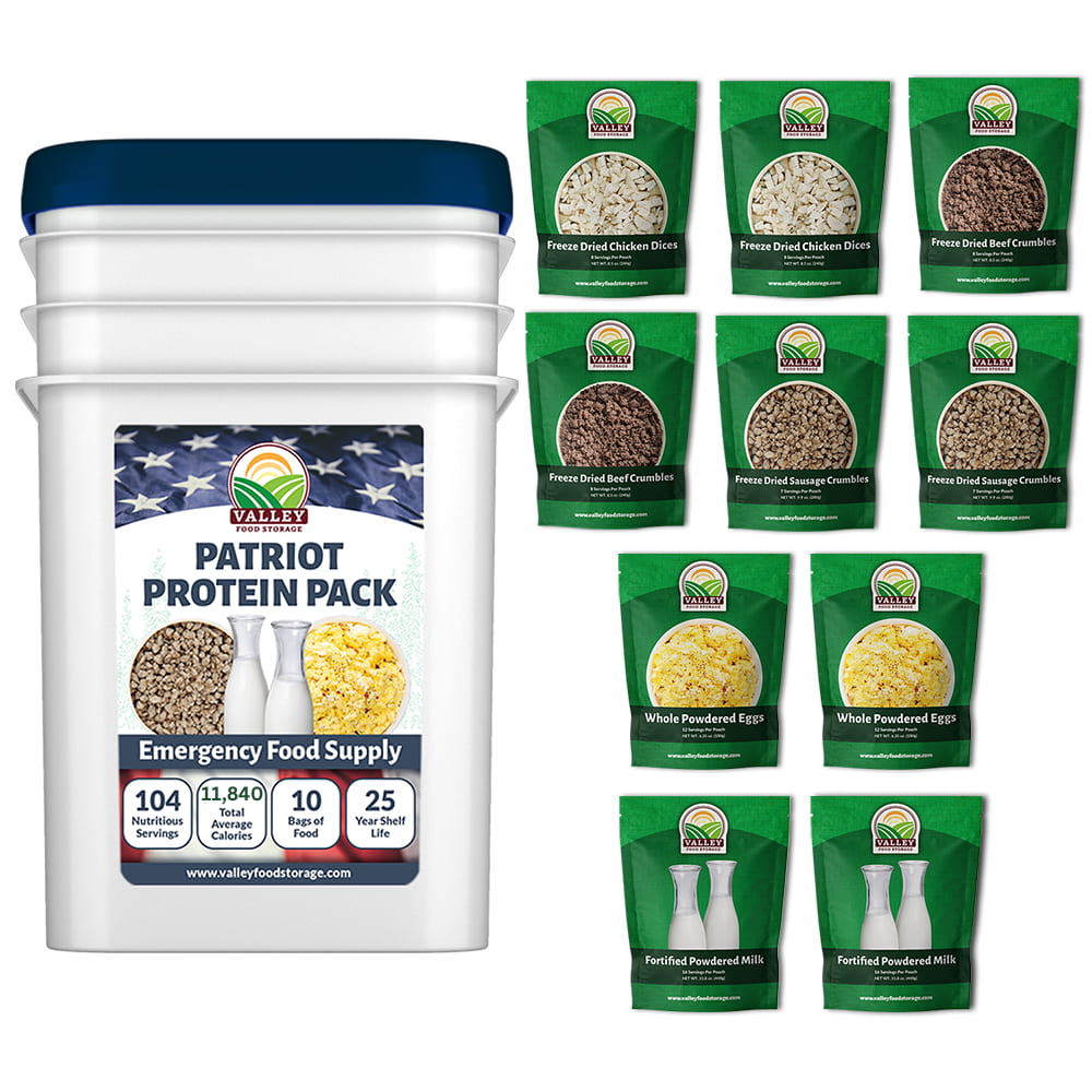 Patriot Protein Pack Patriot Protein Pack From Valley Food Storage
