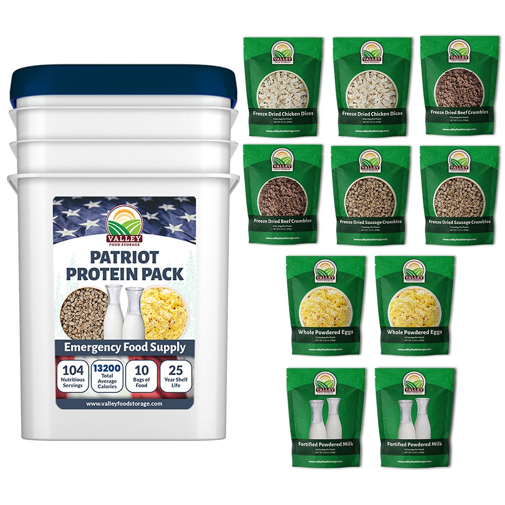 Patriot Protein Pack Patriot Protein Pack From Valley Food Storage