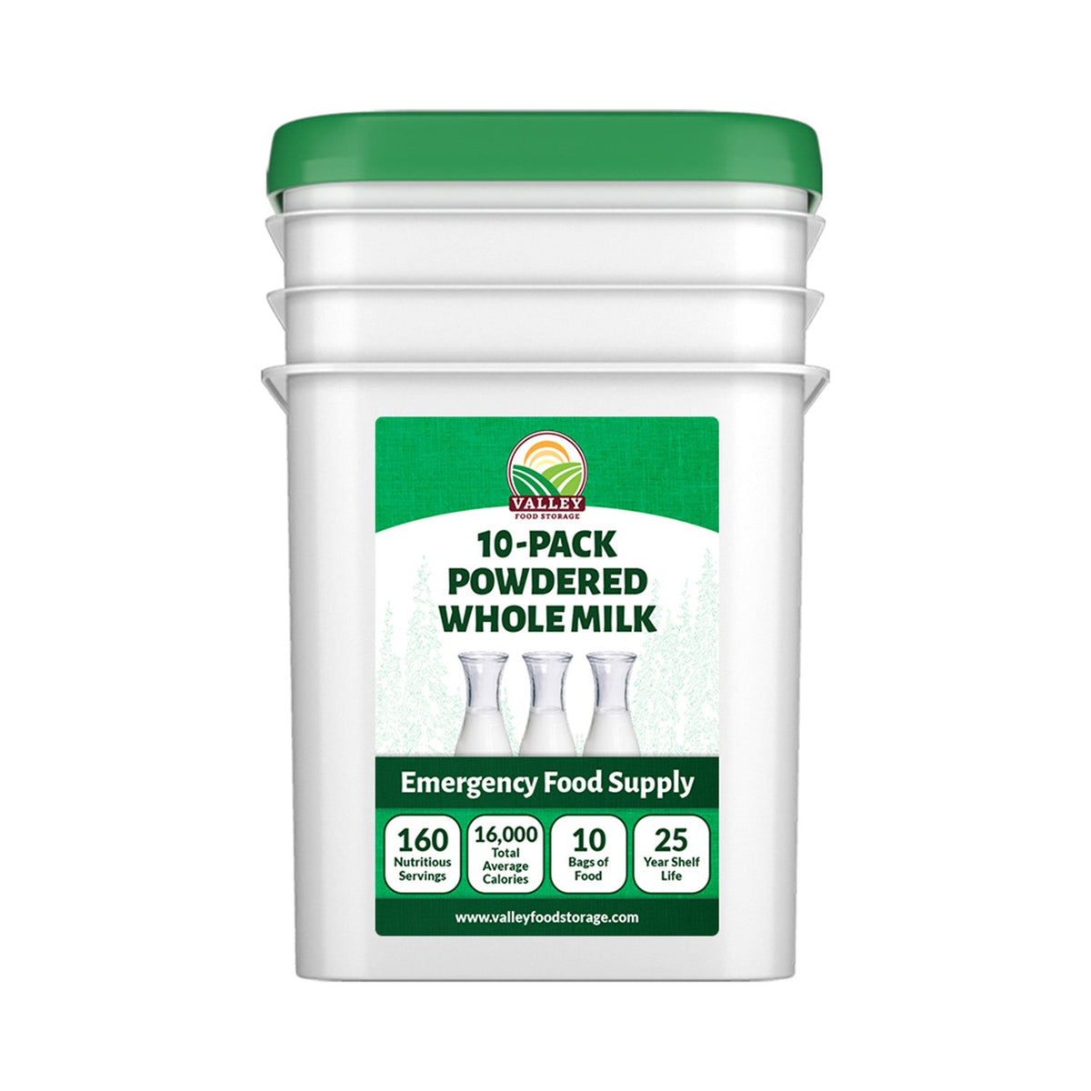 Powdered Whole Milk Freeze Dried Milk | Buy Fortified Powdered Milk for Long Term Storage  From Valley Food Storage