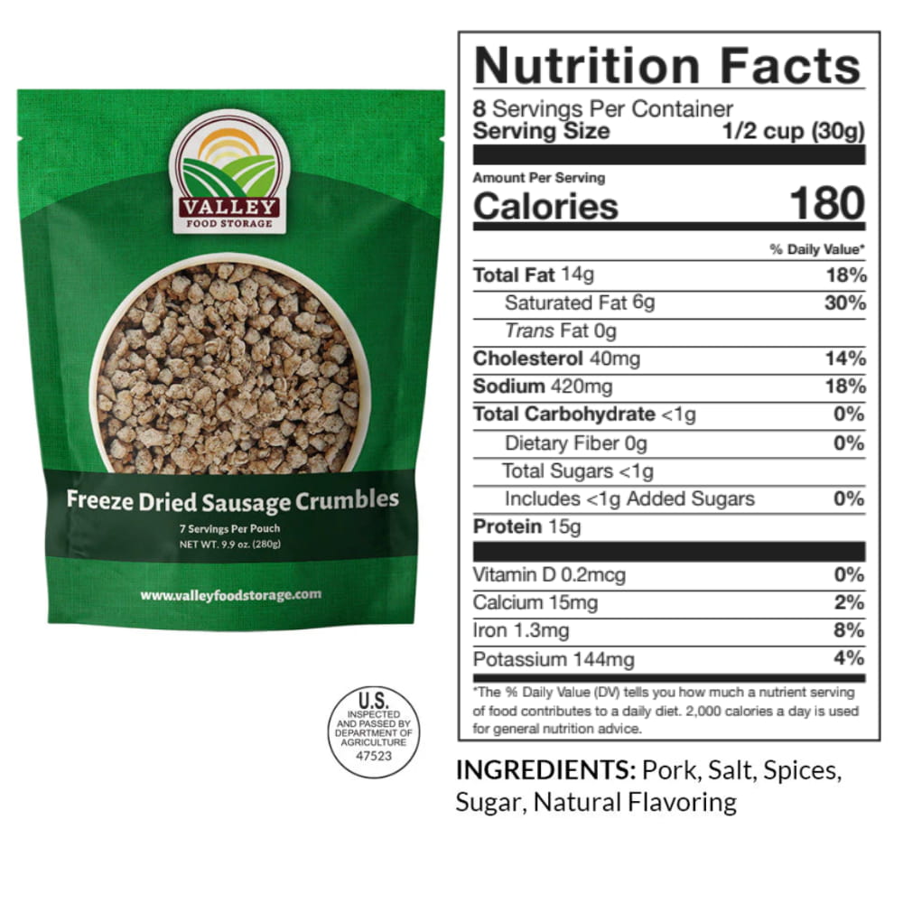 Premium Freeze-Dried Meat Bucket Premium Freeze-Dried Meat Bucket From Valley Food Storage