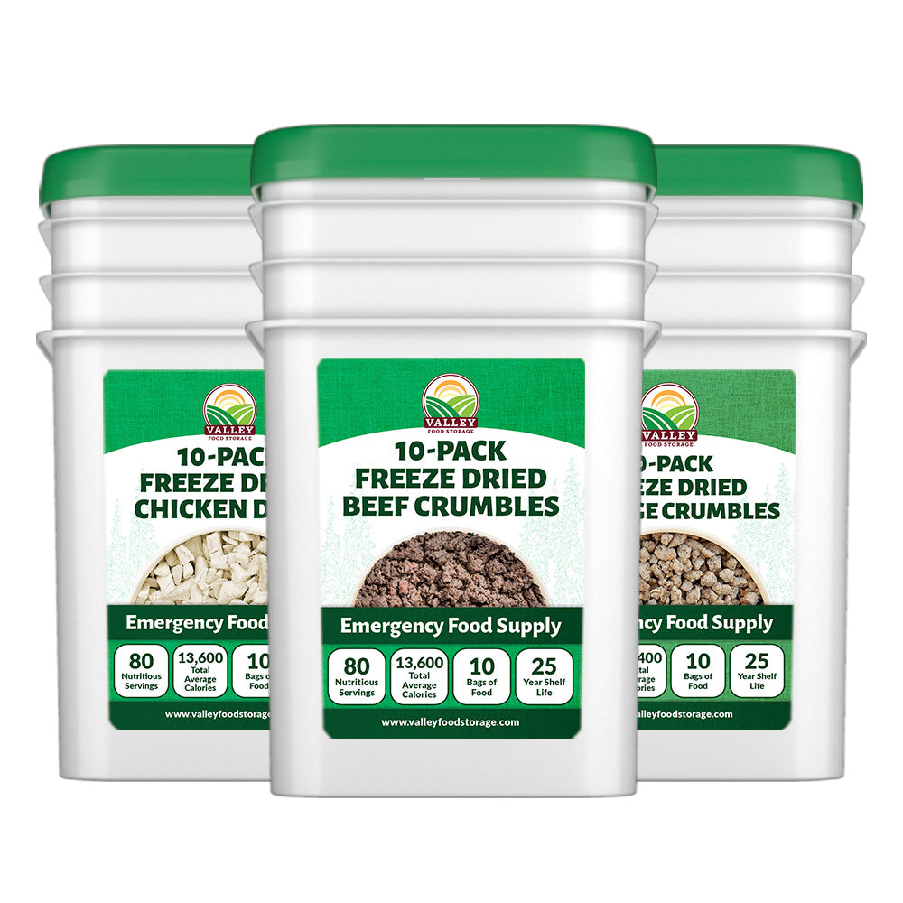 Protein Powerhouse Bundle From Valley Food Storage