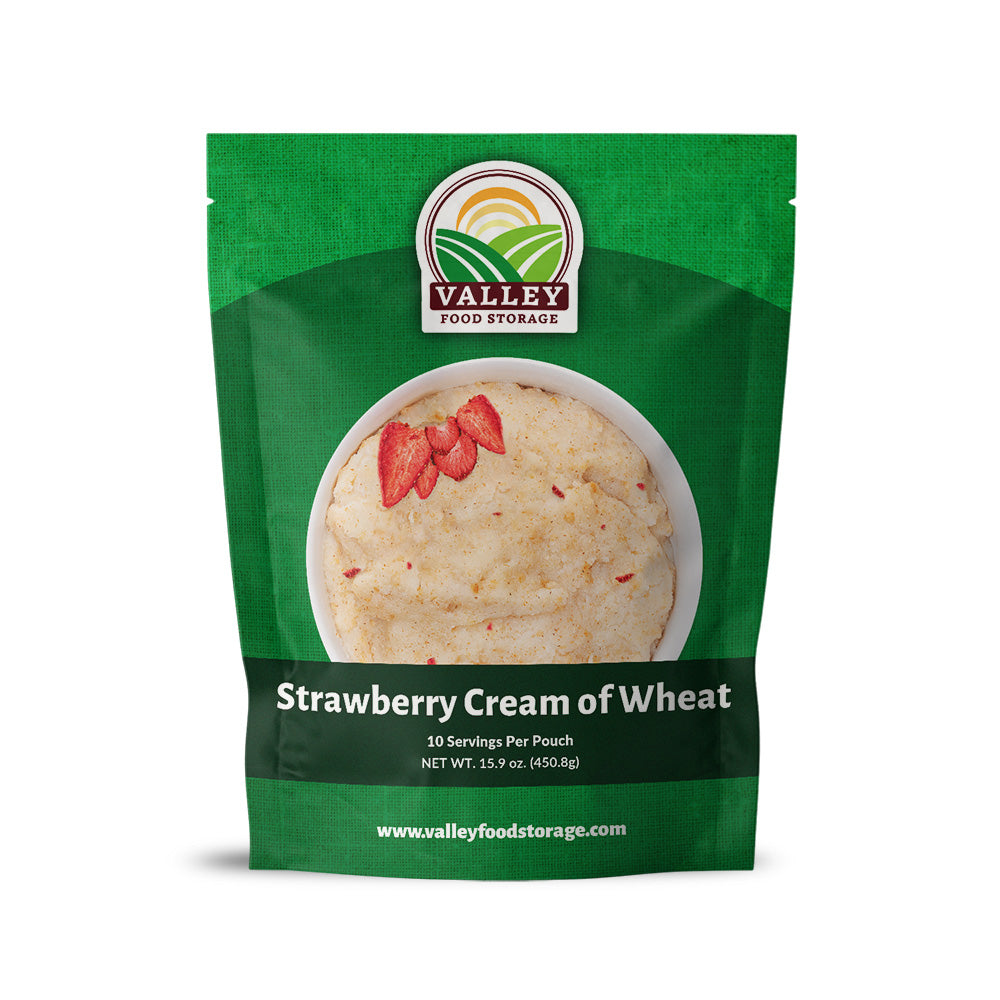 Strawberry Cream of Wheat Strawberry Cream of Wheat | Order Strawberry Flavored Cream of Wheat Emergency Food Storage From Valley Food Storage