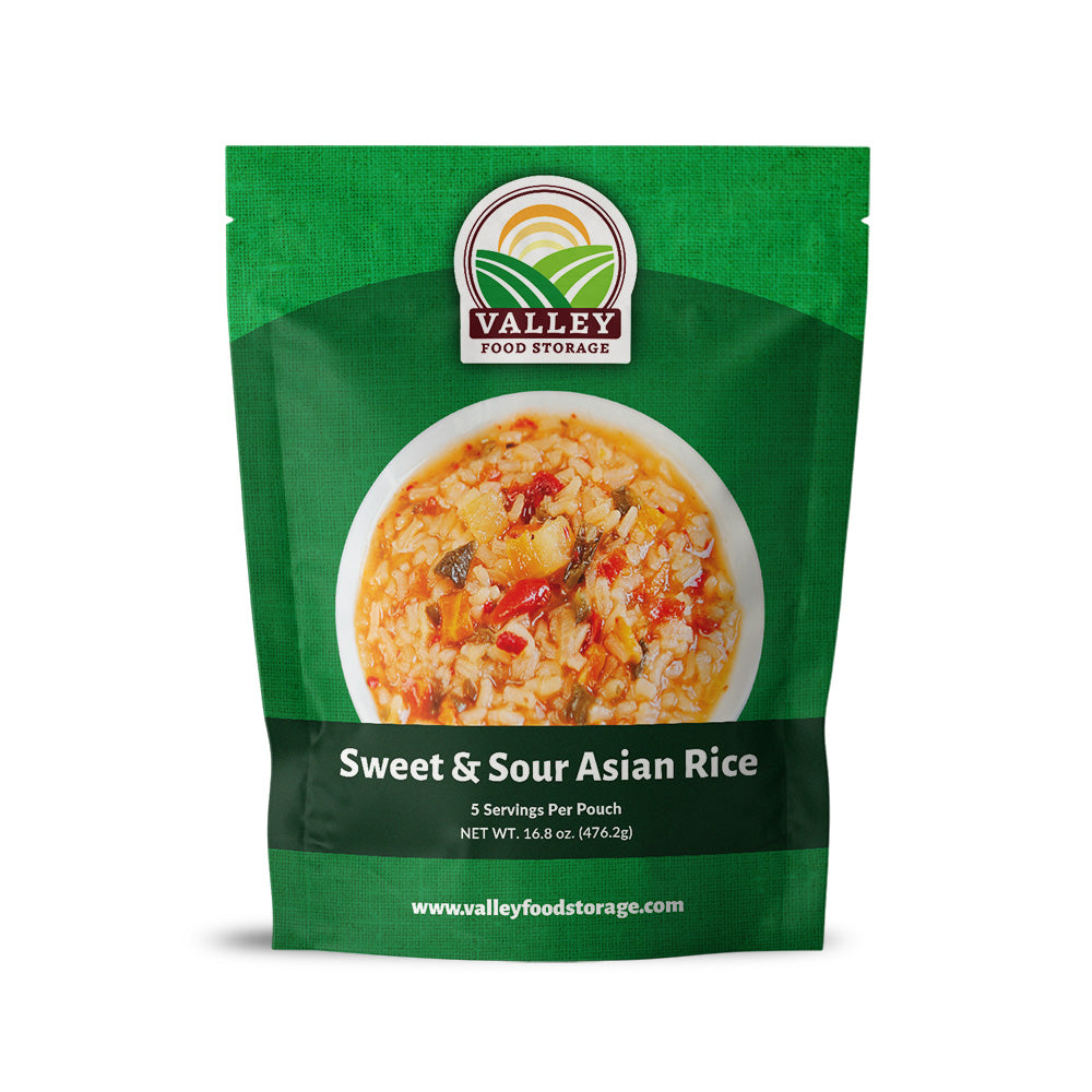 Sweet and Sour Asian Rice From Valley Food Storage